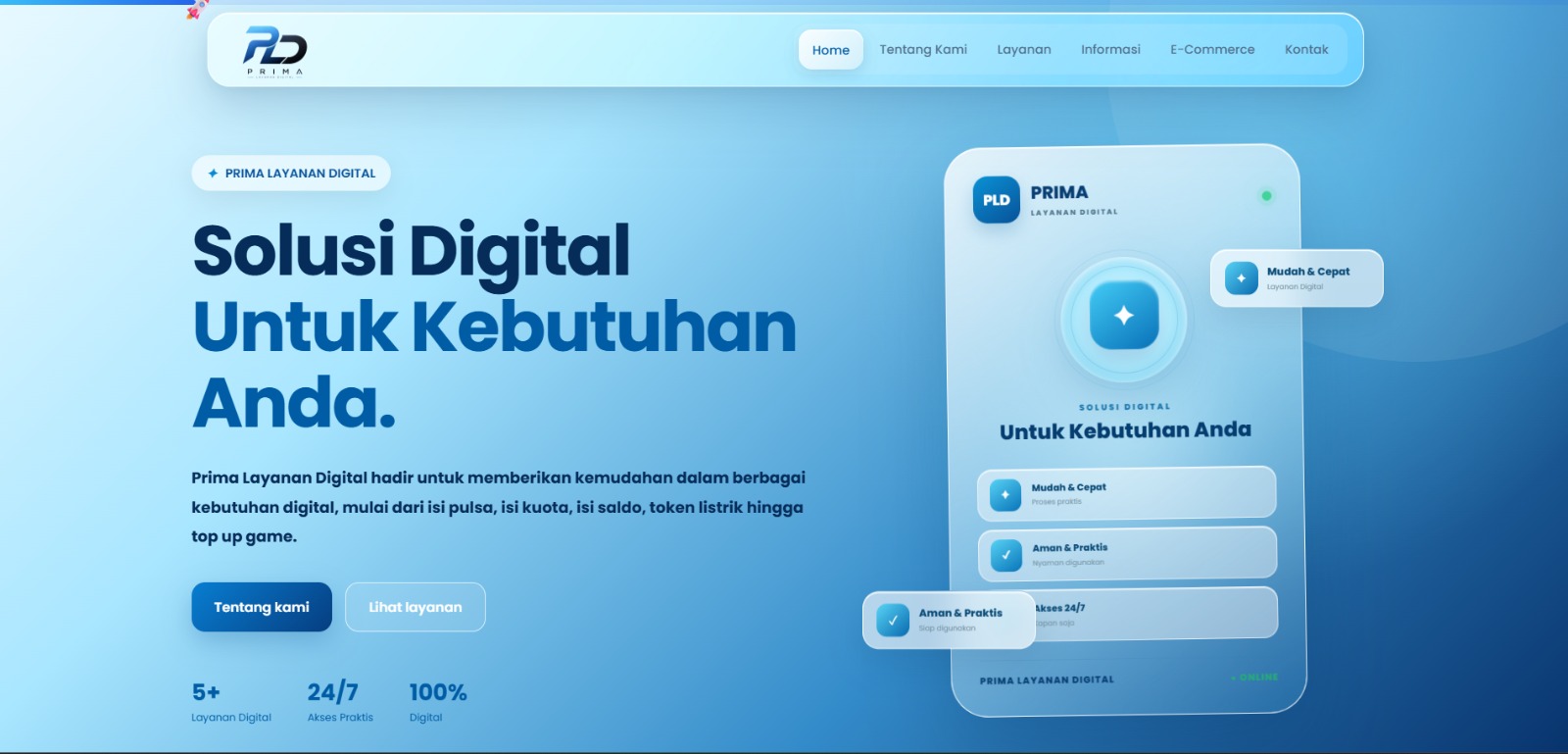 Modern Company Website